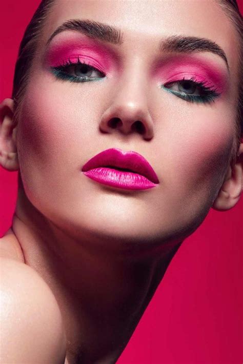 80s makeup trends|80s makeup looks pink.